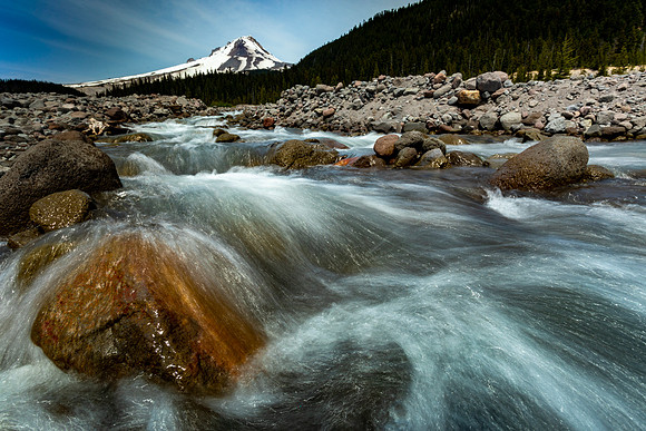 Mt Hood and White river